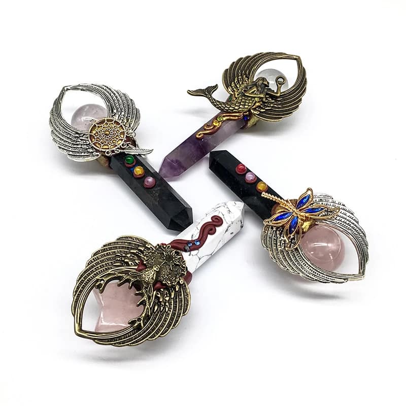 The Crystal Fix: Your Crystal Education Location 41 Natural Crystal Magic Scepter. The Crystal Tower. Different Crystal Pillar